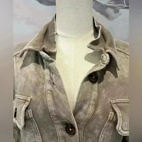Anthropologie Pilcro Relaxed Shirt Jacket Shacket Size Small - Picture 6 of 10